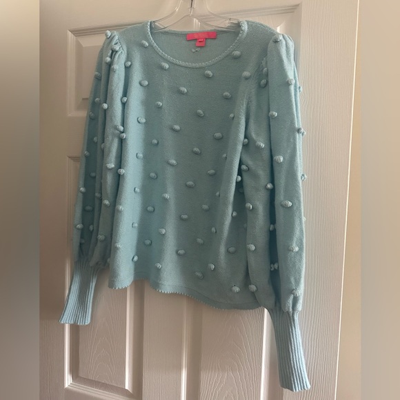 Lilly Pulitzer Sweaters - Lilly Pulitzer Blue Knit Sweater